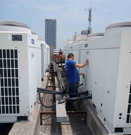 衡阳市中央空调制热和不制冷系统维修方法